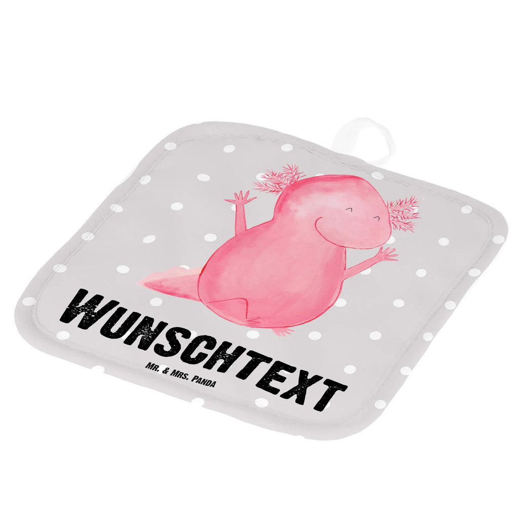 Personalisierte Topflappen Axolotl Hurra Topflappen personalisiert, Topflappen mit Namen, Personalisierter Ofenhandschuh, Namensaufdruck, Personalisierte Topfuntersetzer, Topflappen Set personalisiert, Axolotl, Molch, Axolot, Schwanzlurch, Freude, fröhlich, Zufriedenheit, Spaß, Lurch, Lurche, Motivation