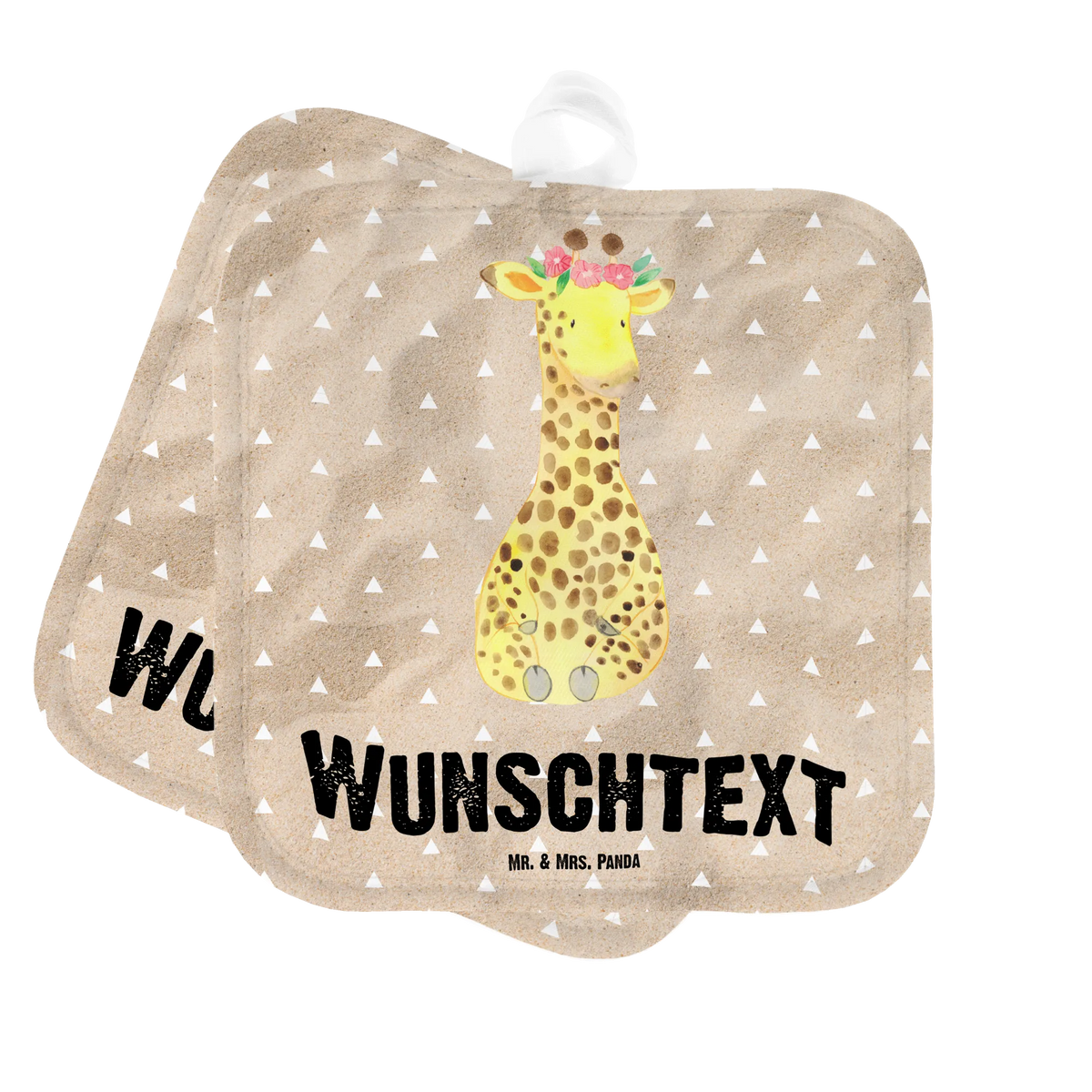 Personalisierte Topflappen Giraffe Blumenkranz Küchentextilien personalisiert, Topflappen mit Namen, Küchenaccessoires personalisiert, Personalisierte Topflappen, Topflappen Personalisiert, Topflappen selbst gestalten, Topflappen bedrucken, Topflappen Set Personalisiert, Personalisierte Topfhandschuhe, Topfhandschuhe mit Namen, Topfhandschuhe personalisiert, Küchenzubehör personalisiert, Afrika, Wildtiere, Selbstliebe, Abenteurer, Blumenkranz, Freundin, Giraffe