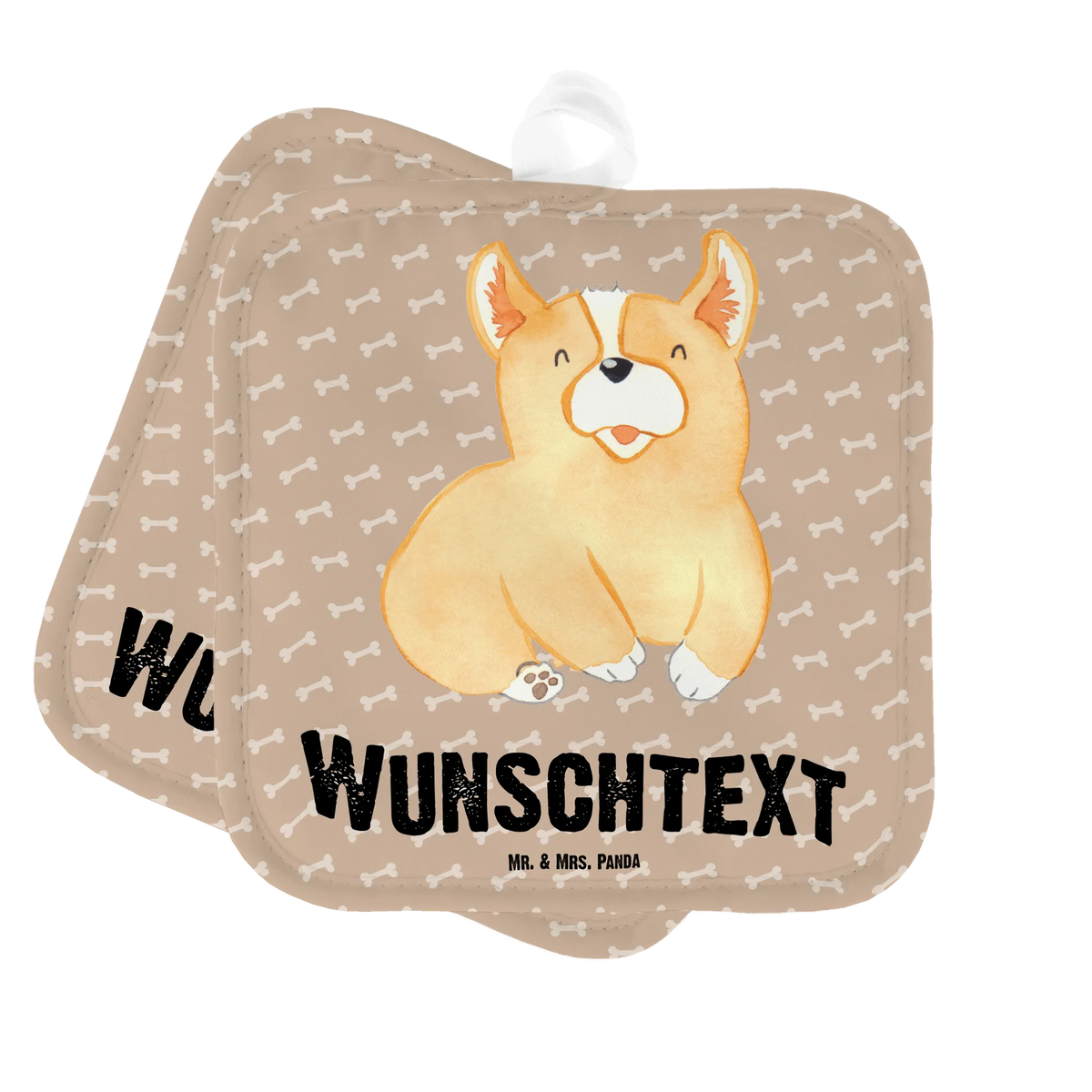 Personalised pot holder Corgi dog, mutt, hound, woof, dog mama, dog breed, love dogs, love for dogs, dog decorative items, bag with dog print, funny gifts for dog owners, what do you give a dog lover, Christmas gifts for dogs, gifts for dogs, dog sayings, british, motivation, sayings, dog's sayings, saying, joy of life, Corgi, Welsh Corgi Pembroke
