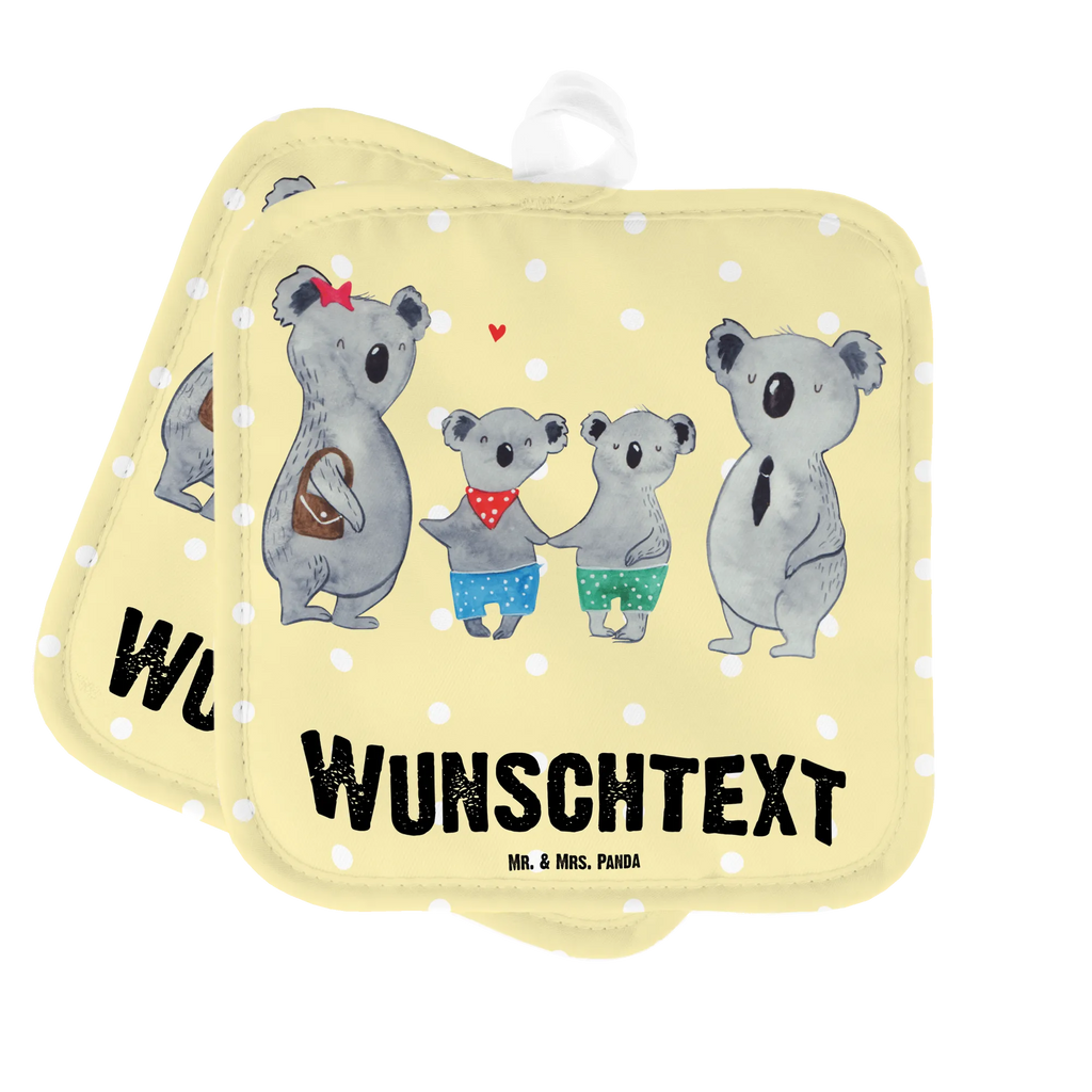 Spersonalizowane rękawice kuchenne Rodzina koali dwa Personalisierter Ofenhandschuh, Namensaufdruck, Topflappen Personalisiert, Topflappen Set Personalisiert, Personalisierte Topfuntersetzer, Topflappen mit Namen, Schwester, Familie, Vatertag, Opa, Oma, Muttertag, Papa, Mama, Bruder, Beste Familie, Familienleben, Koalafamilie, Koalabär, Lieblingsfamilie, Koala, Familienzeit