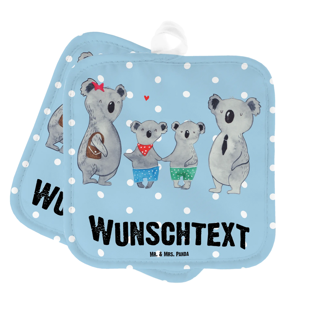 Spersonalizowane rękawice kuchenne Rodzina koali dwa Personalisierter Ofenhandschuh, Namensaufdruck, Topflappen Personalisiert, Topflappen Set Personalisiert, Personalisierte Topfuntersetzer, Topflappen mit Namen, Schwester, Familie, Vatertag, Opa, Oma, Muttertag, Papa, Mama, Bruder, Beste Familie, Familienleben, Koalafamilie, Koalabär, Lieblingsfamilie, Koala, Familienzeit
