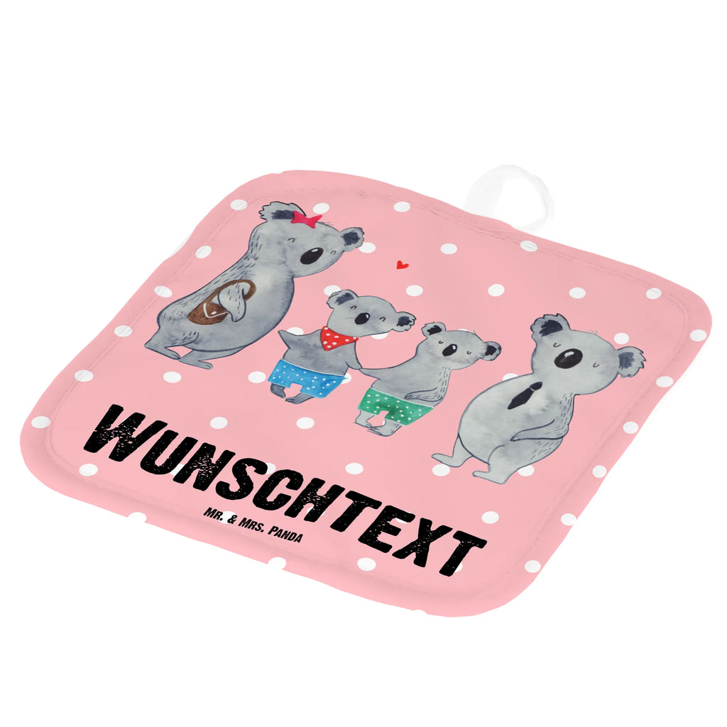 Spersonalizowane rękawice kuchenne Rodzina koali dwa Personalisierter Ofenhandschuh, Namensaufdruck, Topflappen Personalisiert, Topflappen Set Personalisiert, Personalisierte Topfuntersetzer, Topflappen mit Namen, Schwester, Familie, Vatertag, Opa, Oma, Muttertag, Papa, Mama, Bruder, Beste Familie, Familienleben, Koalafamilie, Koalabär, Lieblingsfamilie, Koala, Familienzeit