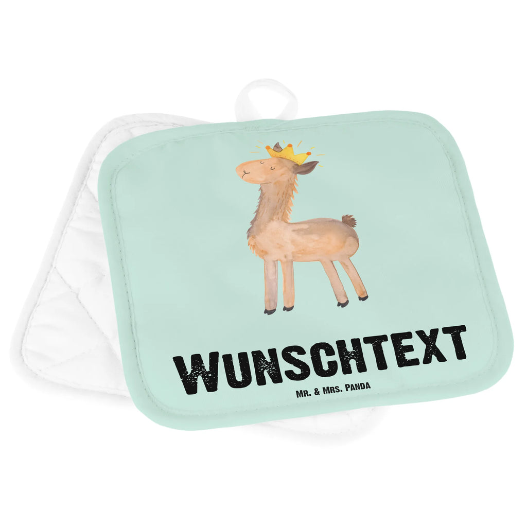 Personalisierte Topflappen Lama König Personalisierte Topfuntersetzer, Personalisierter Ofenhandschuh, Topflappen mit Namen, Topflappen Set personalisiert, Topflappen personalisiert, Namensaufdruck, Lama, Alpaka, Mama, Papa, Lamas, Abitur, Kollegin, Königin, Freundin, Vorgesetzter, Büro Kollege, König, Abi, Chef