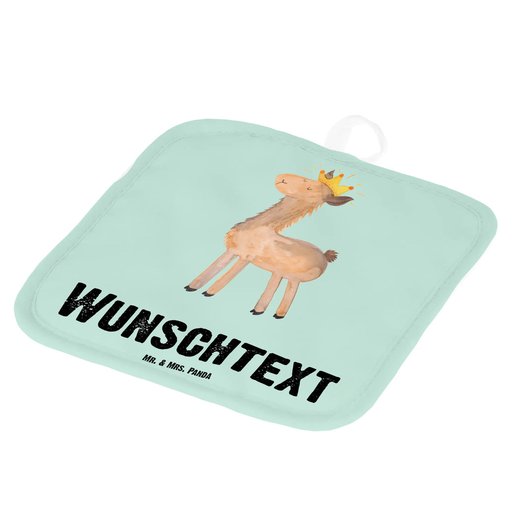 Personalisierte Topflappen Lama König Personalisierte Topfuntersetzer, Personalisierter Ofenhandschuh, Topflappen mit Namen, Topflappen Set personalisiert, Topflappen personalisiert, Namensaufdruck, Lama, Alpaka, Mama, Papa, Lamas, Abitur, Kollegin, Königin, Freundin, Vorgesetzter, Büro Kollege, König, Abi, Chef