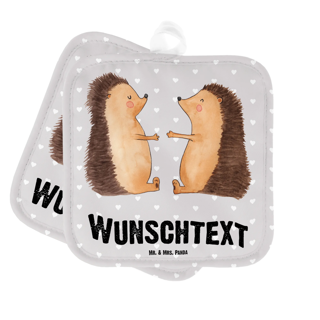 Spersonalizowane rękawice kuchenne Miłość jeży Miłość, partner, przyjaciel, przyjaciółka, mąż, żona, wesele, zaręczyny, prośba o rękę, prezent miłosny, rocznica, dzień ślubu
