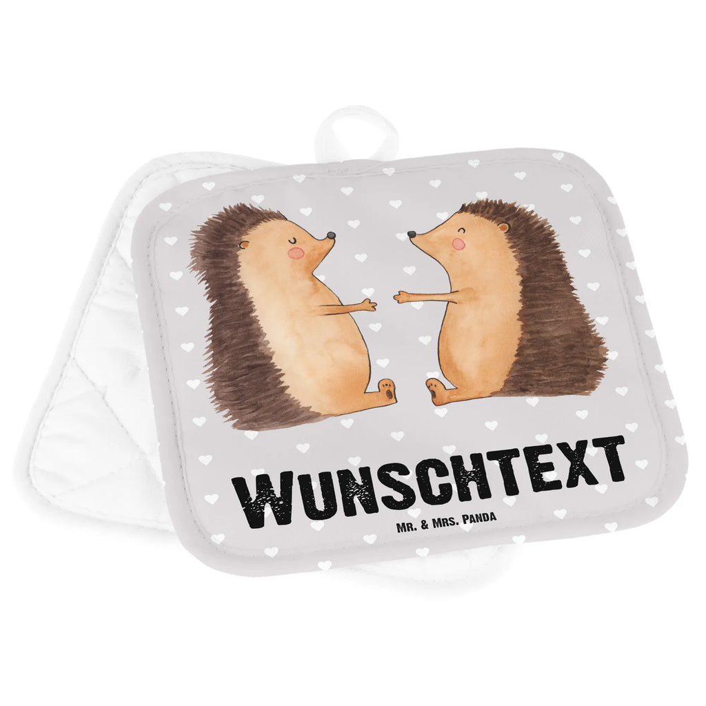 Spersonalizowane rękawice kuchenne Miłość jeży Miłość, partner, przyjaciel, przyjaciółka, mąż, żona, wesele, zaręczyny, prośba o rękę, prezent miłosny, rocznica, dzień ślubu