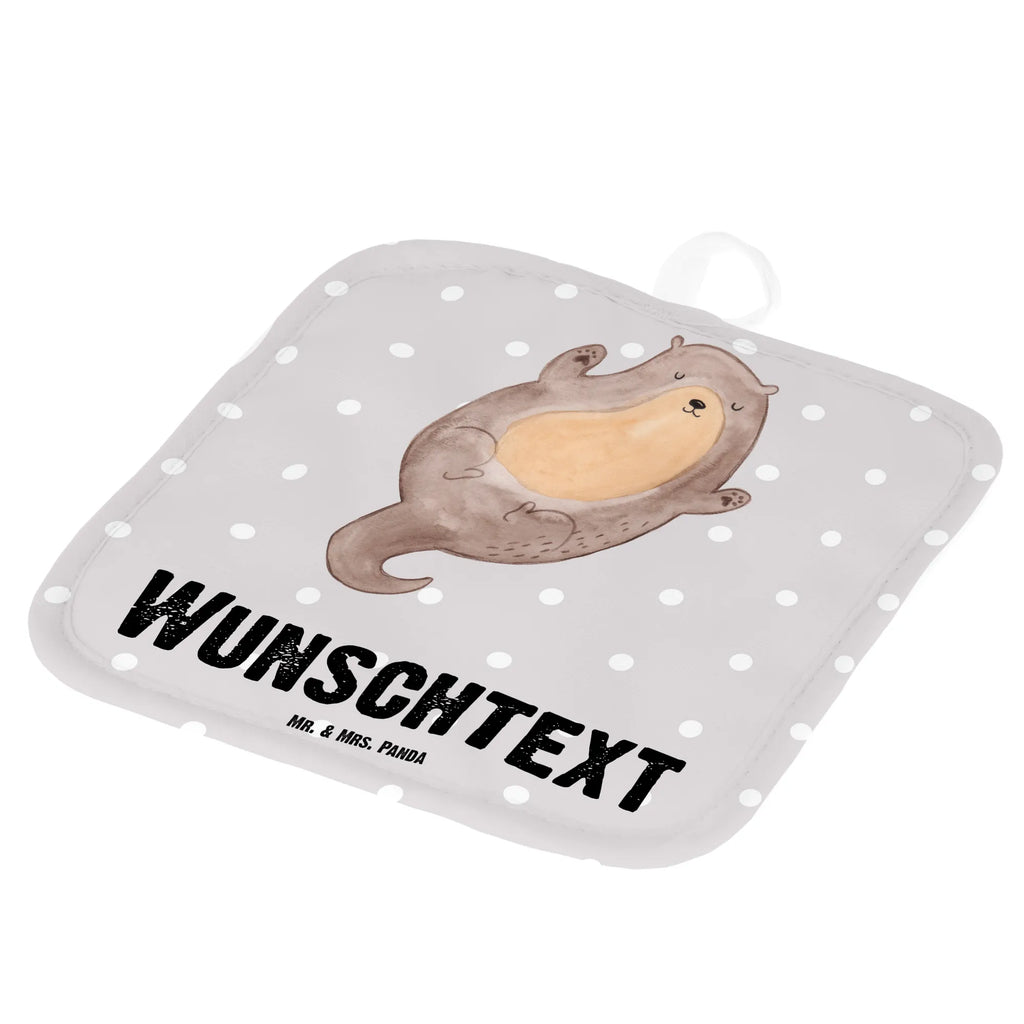 Spersonalizowane rękawice kuchenne wydra Przytulić Kuna, wydra, morska wydra