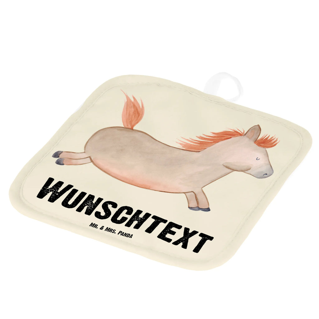 Spersonalizowane rękawice kuchenne koń skakać Gospodarstwo, zwierzęta gospodarskie, rolnik, rolniczka