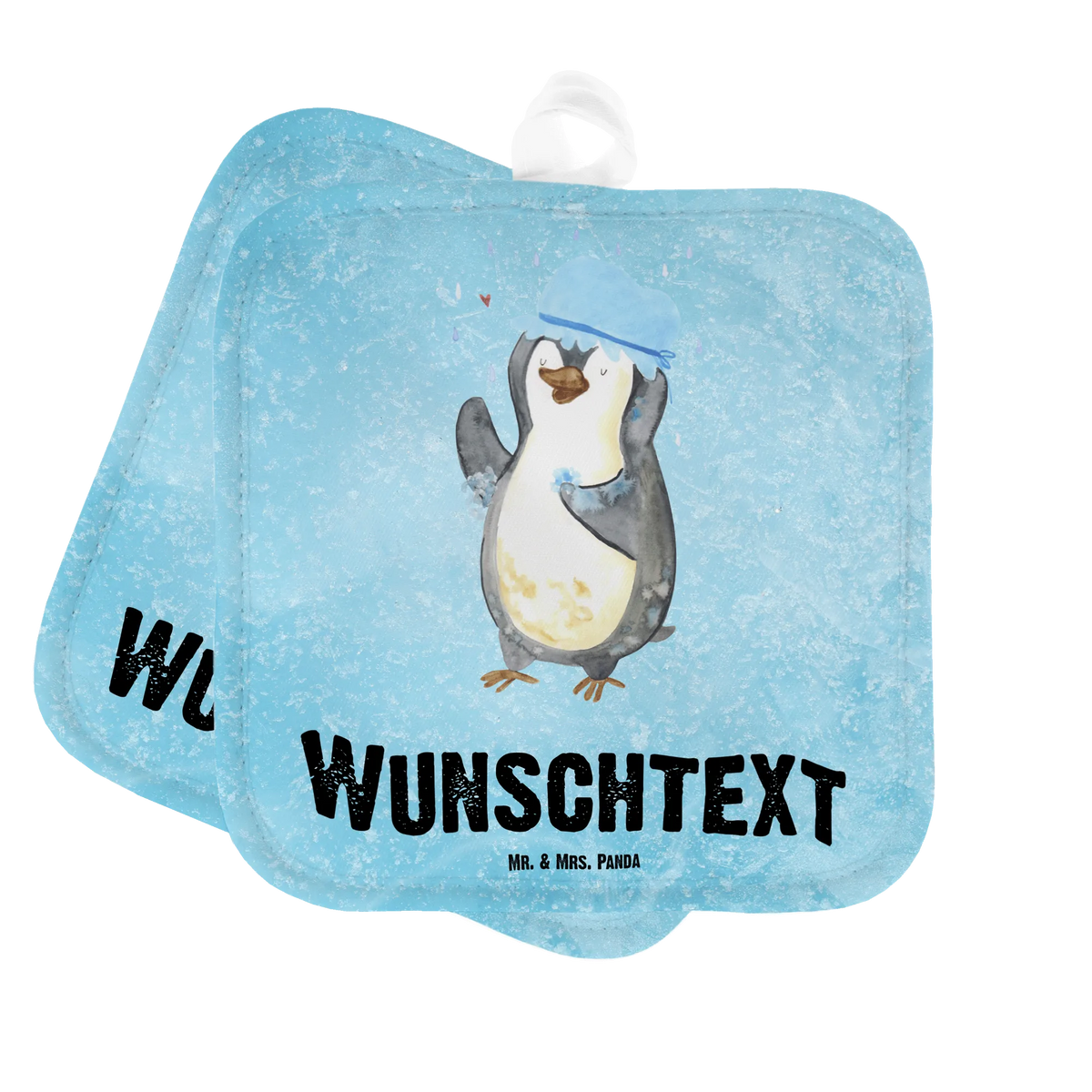 Personalised pot holder Penguin have a shower Penguin, North Pole, Winter, Penguins, penguins, life motto, shower, motivation, new start, being happy, new beginning