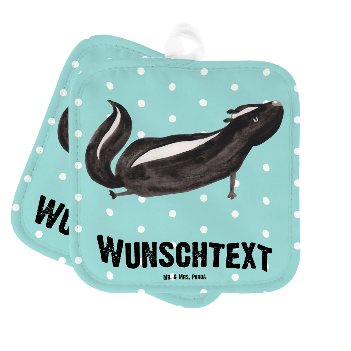 Personalisierte Topflappen Stinktier Yoga Küchenzubehör personalisiert, Küchentextilien personalisiert, Topfhandschuhe personalisiert, Topfhandschuhe mit Namen, Topflappen mit Namen, Topflappen bedrucken, Personalisierte Topfhandschuhe, Küchenaccessoires personalisiert, Personalisierte Topflappen, Topflappen Set Personalisiert, Topflappen selbst gestalten, Topflappen Personalisiert, Stinktier, Skunk, Stinki, Namaste, Lebe, Raubtier, Lache, Wildtier, Stinker, Liebe, Yoga