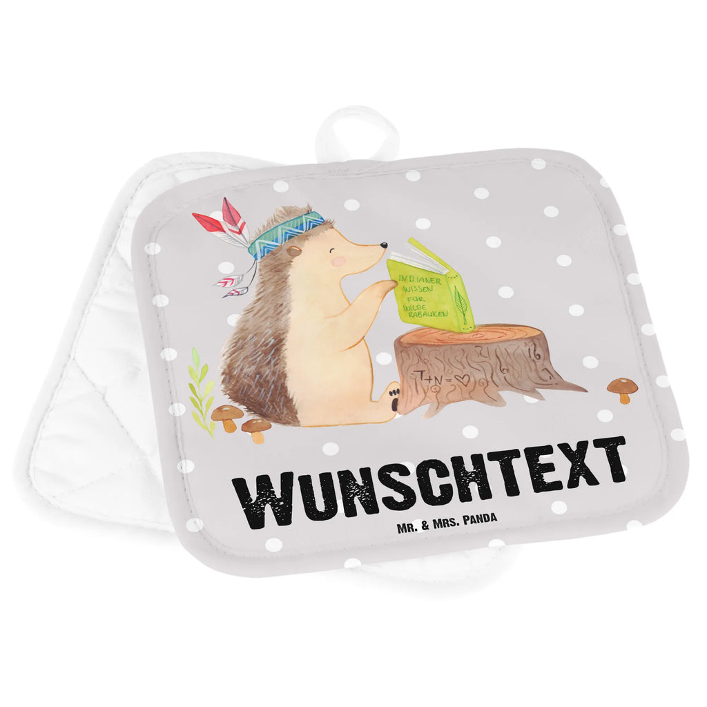 Personalised pot holder Hedgehog feather headdress Personalisierter Ofenhandschuh, Namensaufdruck, Topflappen Set personalisiert, Topflappen mit Namen, Personalisierte Topfuntersetzer, Topflappen personalisiert, Waldtiere, Tiere, Indianer, Abenteuer, Lagerfeuer, Igel, Camping