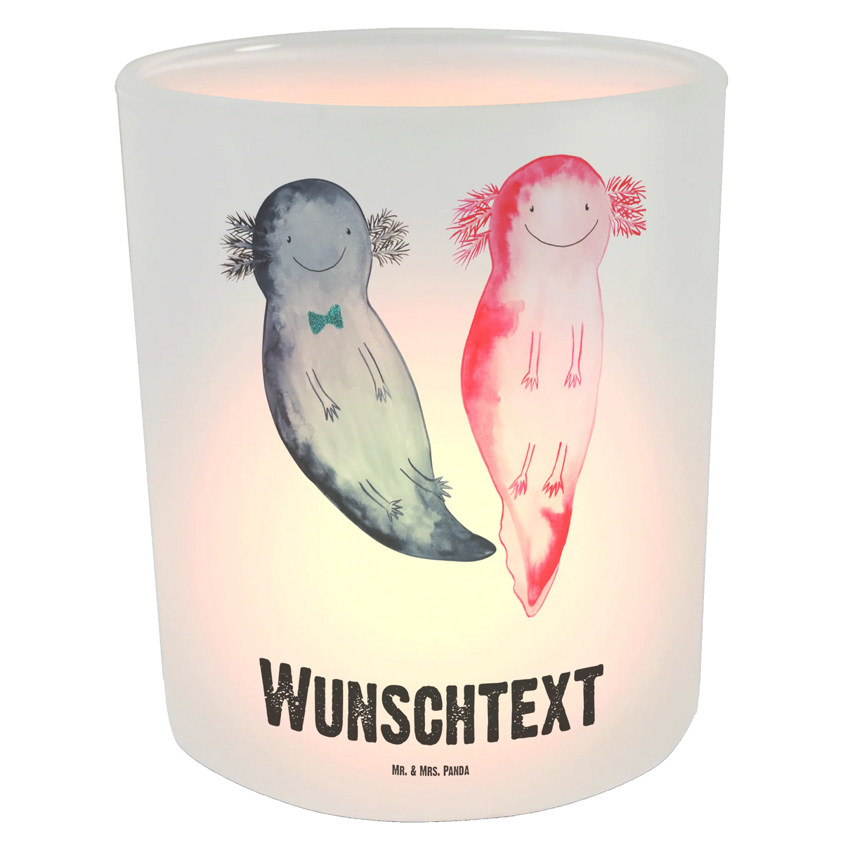 Spersonalizowany lampion Axolotl Przyjaciółka Axolotl, Molch