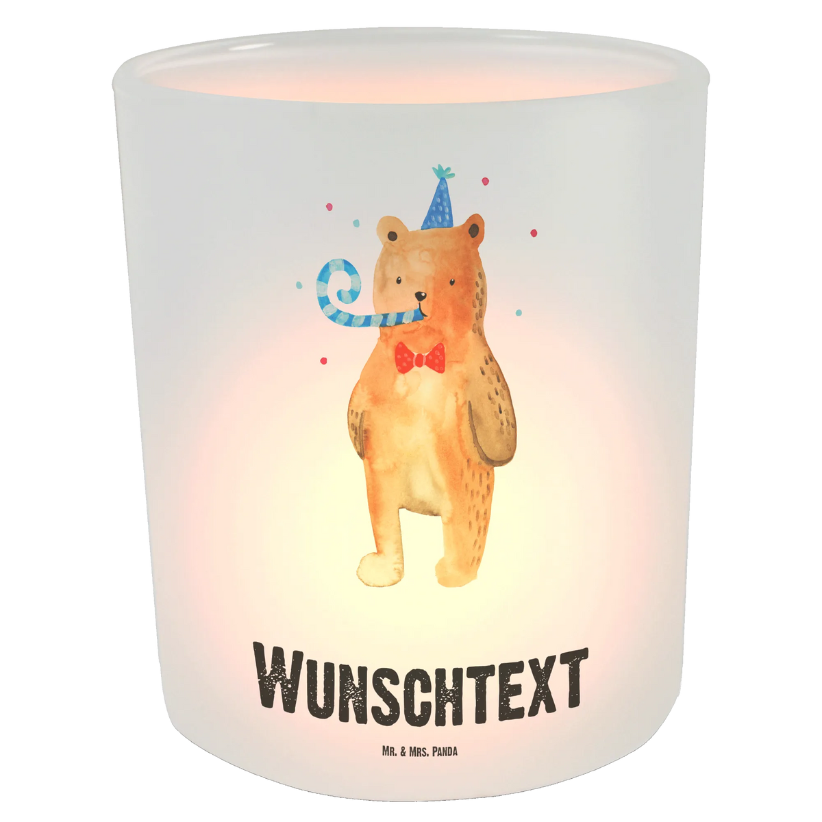 Personalised lantern bear Birthday bear, teddy, teddy bear, cuddly toy, Happy birthday