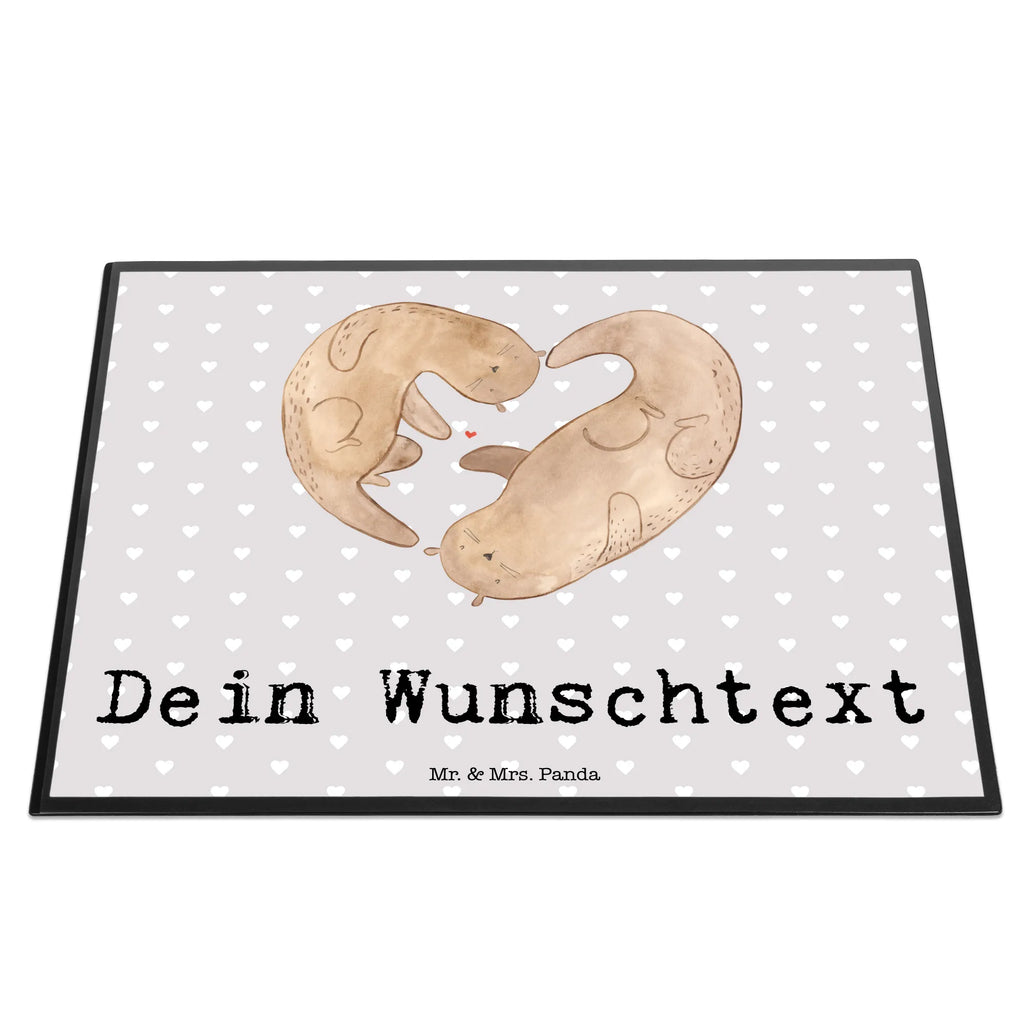 Personalisierte Schreibtischunterlage Otter Valentine Selbst gestalten, Personalisierte Schreibtischauflage, Namenspersonalisierung, Schreibtischauflage mit Namen, Namensaufdruck, Schreibunterlage mit Namen, Personalisierte Schreibunterlage, Schreibtisch Unterlagen mit Namen, Personalisierte Schreibtisch Unterlagen, Liebe, Partner, Freund, Freundin, Ehemann, Ehefrau, Heiraten, Verlobung, Heiratsantrag, Liebesgeschenk, Jahrestag, Hocheitstag, Geschenk für Frauen, für Ehemann, Liebesbeweis, Hochzeitstag, Geschenk für Freundin, für Männer, Mitbringsel, Valentinstag, Geschenk für Partner