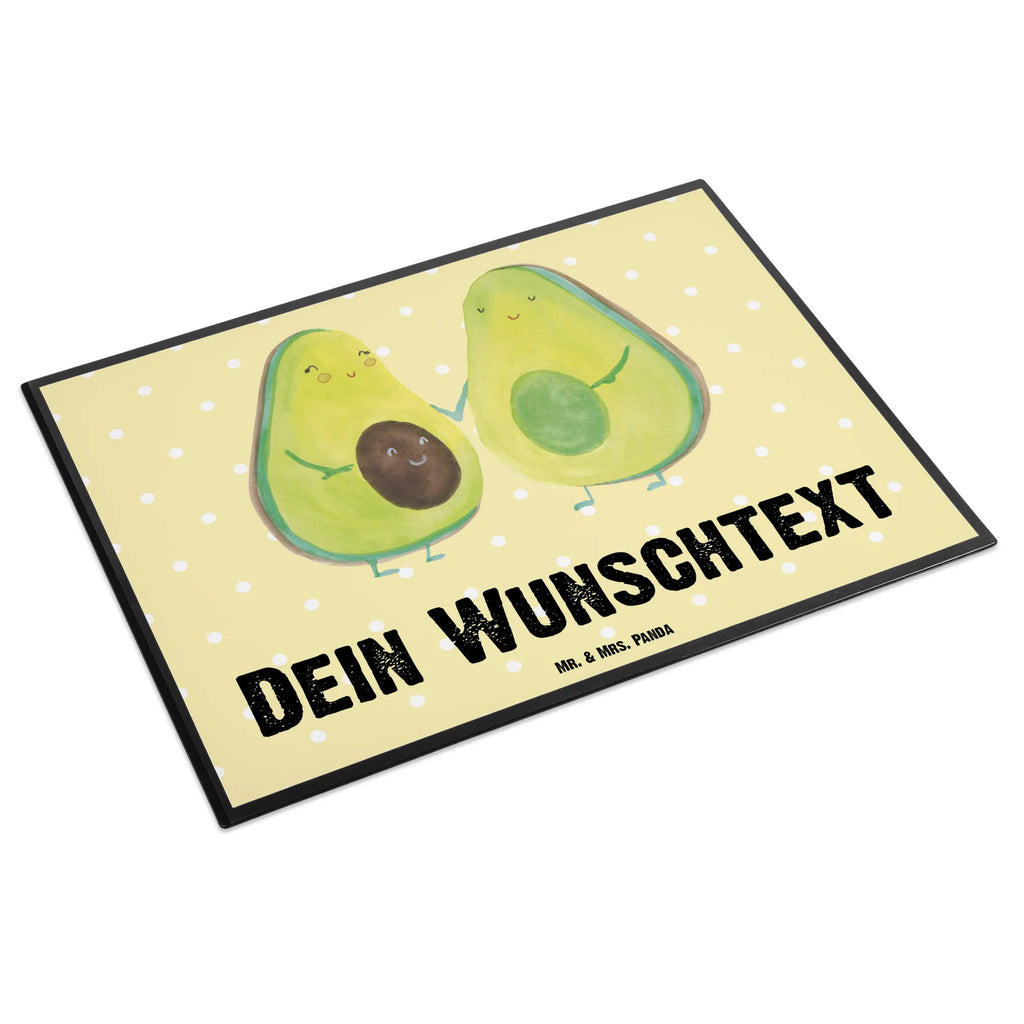Personalised desk pad avocado pair avocado, vegetables, love, family, birth, pregnancy, avocuddle, avocados, baby shower, baby party, children, wedding