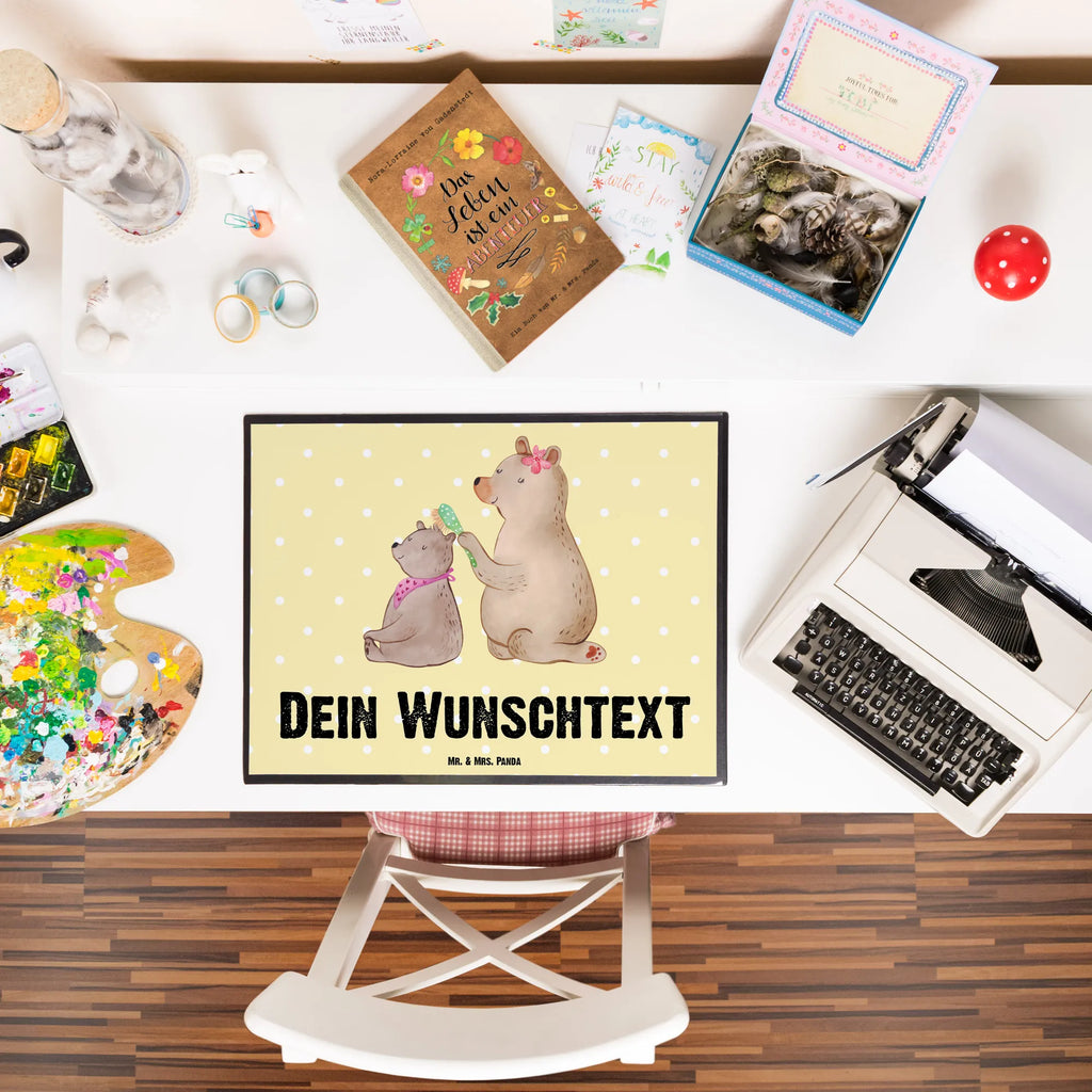 Personalisierte Schreibtischunterlage Bär mit Kind Schreibtisch Unterlagen mit Namen, Personalisierte Schreibunterlage, Personalisierte Schreibtisch Unterlagen, Namensaufdruck, Schreibunterlage mit Namen, Personalisierte Schreibtischauflage, Namenspersonalisierung, Selbst gestalten, Schreibtischauflage mit Namen, Familie, Vatertag, Muttertag, Bruder, Schwester, Mama, Papa, Oma, Opa, Geschenk, Mutter, Mutti