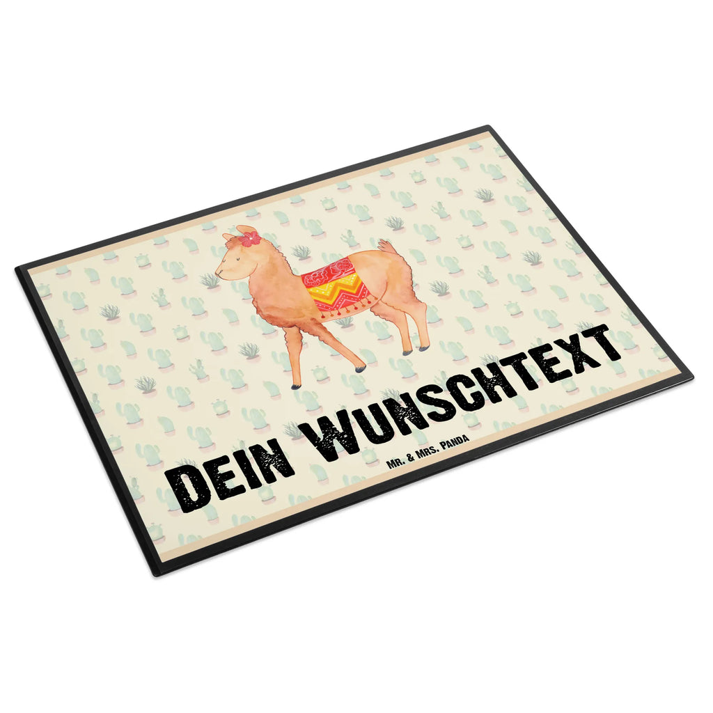 Personalised desk pad alpaca Proud alpaca, llama, pako, camel, Peru, animal, favourite animal