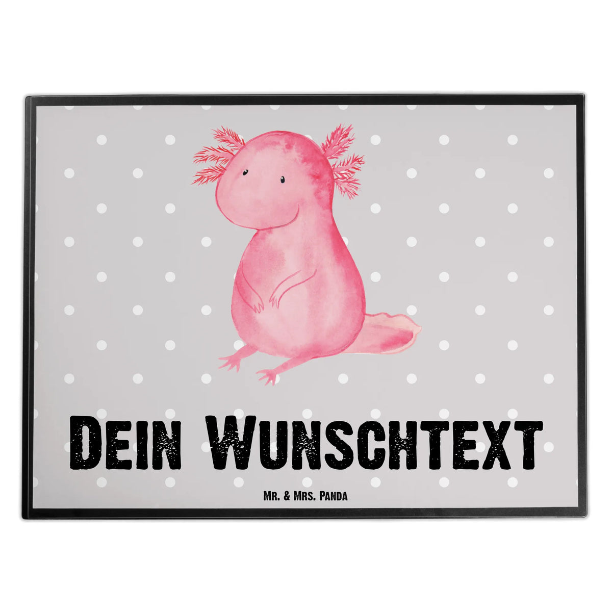 Personalizowana podkładka pod biurko aksolotl null Axolotl, Molch