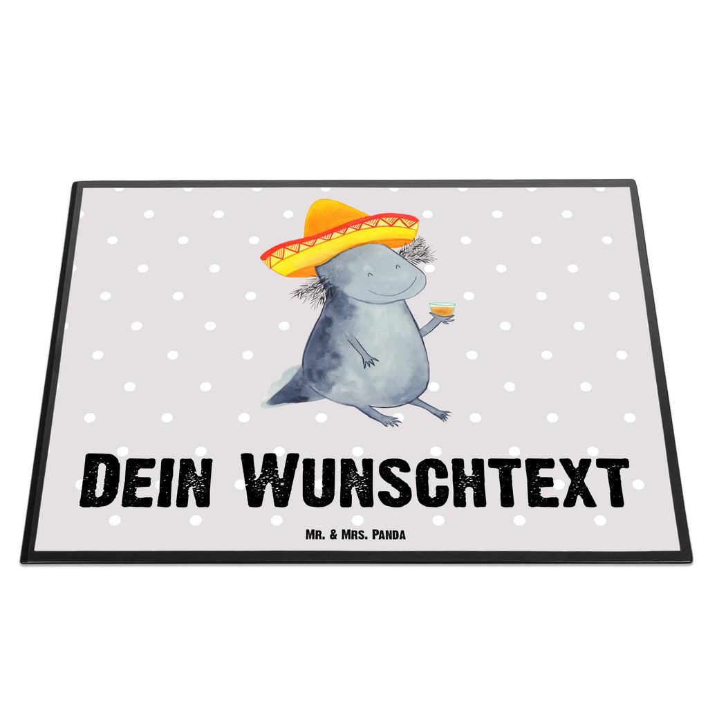 Personalisierte Schreibtischunterlage Axolotl Tequila Namensaufdruck, Namenspersonalisierung, Schreibtischauflage mit Namen, Schreibunterlage mit Namen, Schreibtisch Unterlagen mit Namen, Selbst gestalten, Personalisierte Schreibunterlage, Personalisierte Schreibtischauflage, Personalisierte Schreibtisch Unterlagen, Axolotl, Molch, Lurch, Motivation, Schwanzlurch, Zitrone, Tequila, Feuerdrache, Feuersalamander, Lurche, Spruch, Mexico, Axolot, Mexiko, Sombrero