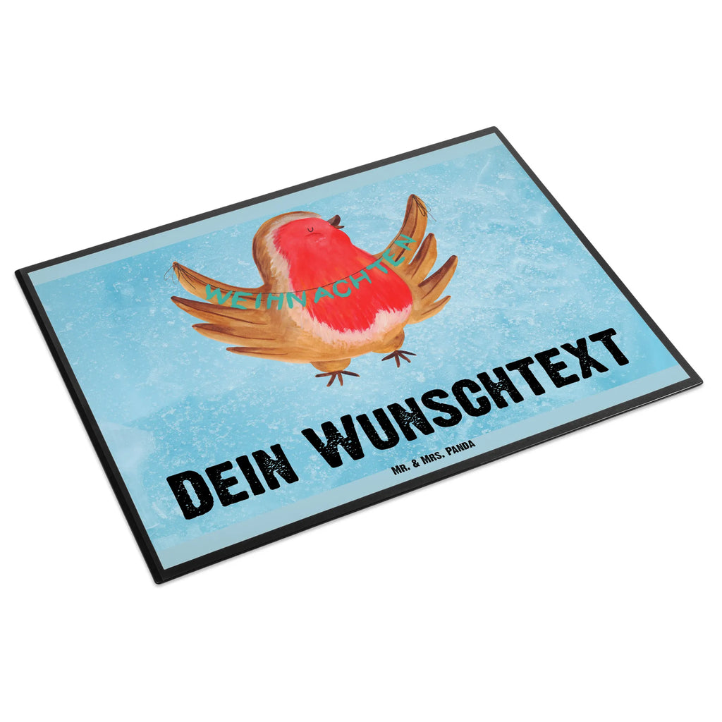 Personalisierte Schreibtischunterlage Rotkehlchen Weihnachten Personalisierte Schreibtisch Unterlagen, Personalisierte Schreibunterlage, Personalisierte Schreibtischauflage, Namensaufdruck, Selbst gestalten, Schreibtisch Unterlagen mit Namen, Schreibunterlage mit Namen, Schreibtischauflage mit Namen, Namenspersonalisierung, Winter, Weihnachten, Weihnachtsdeko, Nikolaus, Advent, Heiligabend, Wintermotiv, Frohe Weihnachten, Vogel, Weihnachtsmotiv, Weihnachtsgruß, xmas