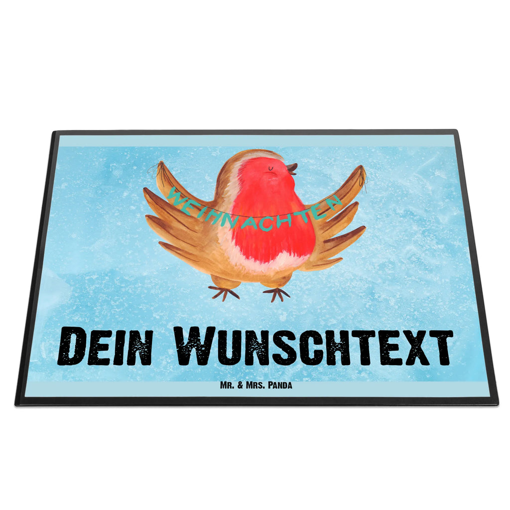 Personalisierte Schreibtischunterlage Rotkehlchen Weihnachten Personalisierte Schreibtisch Unterlagen, Personalisierte Schreibunterlage, Personalisierte Schreibtischauflage, Namensaufdruck, Selbst gestalten, Schreibtisch Unterlagen mit Namen, Schreibunterlage mit Namen, Schreibtischauflage mit Namen, Namenspersonalisierung, Winter, Weihnachten, Weihnachtsdeko, Nikolaus, Advent, Heiligabend, Wintermotiv, Frohe Weihnachten, Vogel, Weihnachtsmotiv, Weihnachtsgruß, xmas