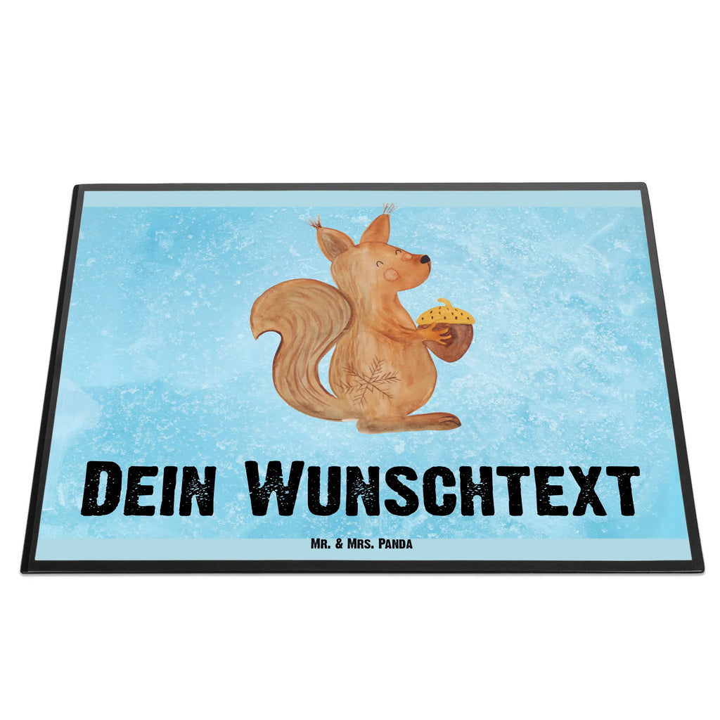 Personalised desk pad Squirrel Christmas Winter, Christmas, Christmas time, snow, Merry Christmas, Bird, Happy New Year, Christmas Greeting, New Year, Xmas, Christmas Theme