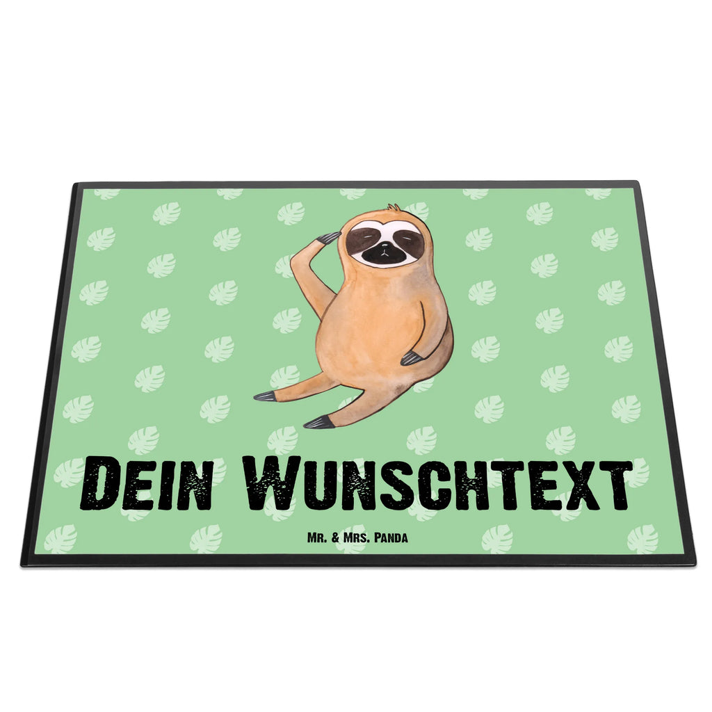 Personalised desk pad sloth Bird Sloth, sloth, trend animal, lazy, early riser, favourite animal, early bird, morning grumbler, the early bird