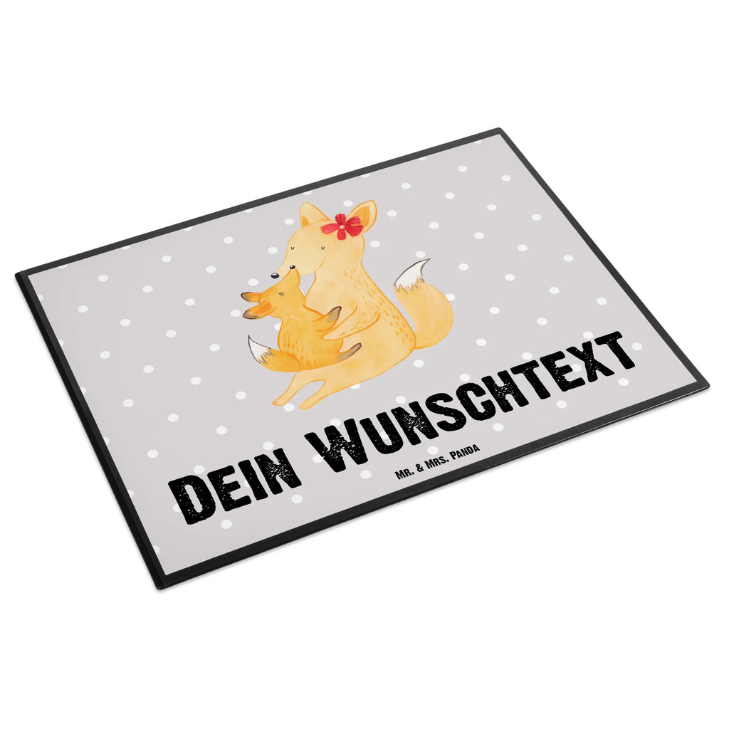 Personalisierte Schreibtischunterlage Fuchs Mama & Kind Personalisierte Schreibtischauflage, Schreibtischauflage mit Namen, Schreibtisch Unterlagen mit Namen, Schreibunterlage mit Namen, Personalisierte Schreibtisch Unterlagen, Personalisierte Schreibunterlage, Selbst gestalten, Namenspersonalisierung, Namensaufdruck, Familie, Vatertag, Muttertag, Bruder, Schwester, Mama, Papa, Oma, Opa, Mutter, Tochter, Lieblingstochter, Geschenk, Beste Tochter