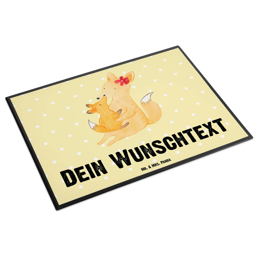 Personalisierte Schreibtischunterlage Fuchs Mama & Kind Personalisierte Schreibtischauflage, Schreibtischauflage mit Namen, Schreibtisch Unterlagen mit Namen, Schreibunterlage mit Namen, Personalisierte Schreibtisch Unterlagen, Personalisierte Schreibunterlage, Selbst gestalten, Namenspersonalisierung, Namensaufdruck, Familie, Vatertag, Muttertag, Bruder, Schwester, Mama, Papa, Oma, Opa, Mutter, Tochter, Lieblingstochter, Geschenk, Beste Tochter
