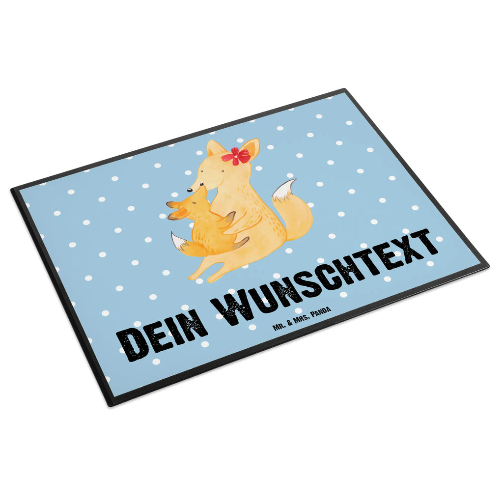 Personalisierte Schreibtischunterlage Fuchs Mama & Kind Personalisierte Schreibtischauflage, Schreibtischauflage mit Namen, Schreibtisch Unterlagen mit Namen, Schreibunterlage mit Namen, Personalisierte Schreibtisch Unterlagen, Personalisierte Schreibunterlage, Selbst gestalten, Namenspersonalisierung, Namensaufdruck, Familie, Vatertag, Muttertag, Bruder, Schwester, Mama, Papa, Oma, Opa, Mutter, Tochter, Lieblingstochter, Geschenk, Beste Tochter