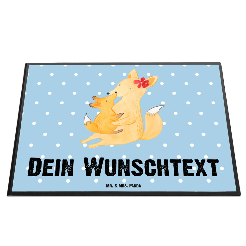 Personalisierte Schreibtischunterlage Fuchs Mama & Kind Personalisierte Schreibtischauflage, Schreibtischauflage mit Namen, Schreibtisch Unterlagen mit Namen, Schreibunterlage mit Namen, Personalisierte Schreibtisch Unterlagen, Personalisierte Schreibunterlage, Selbst gestalten, Namenspersonalisierung, Namensaufdruck, Familie, Vatertag, Muttertag, Bruder, Schwester, Mama, Papa, Oma, Opa, Mutter, Tochter, Lieblingstochter, Geschenk, Beste Tochter