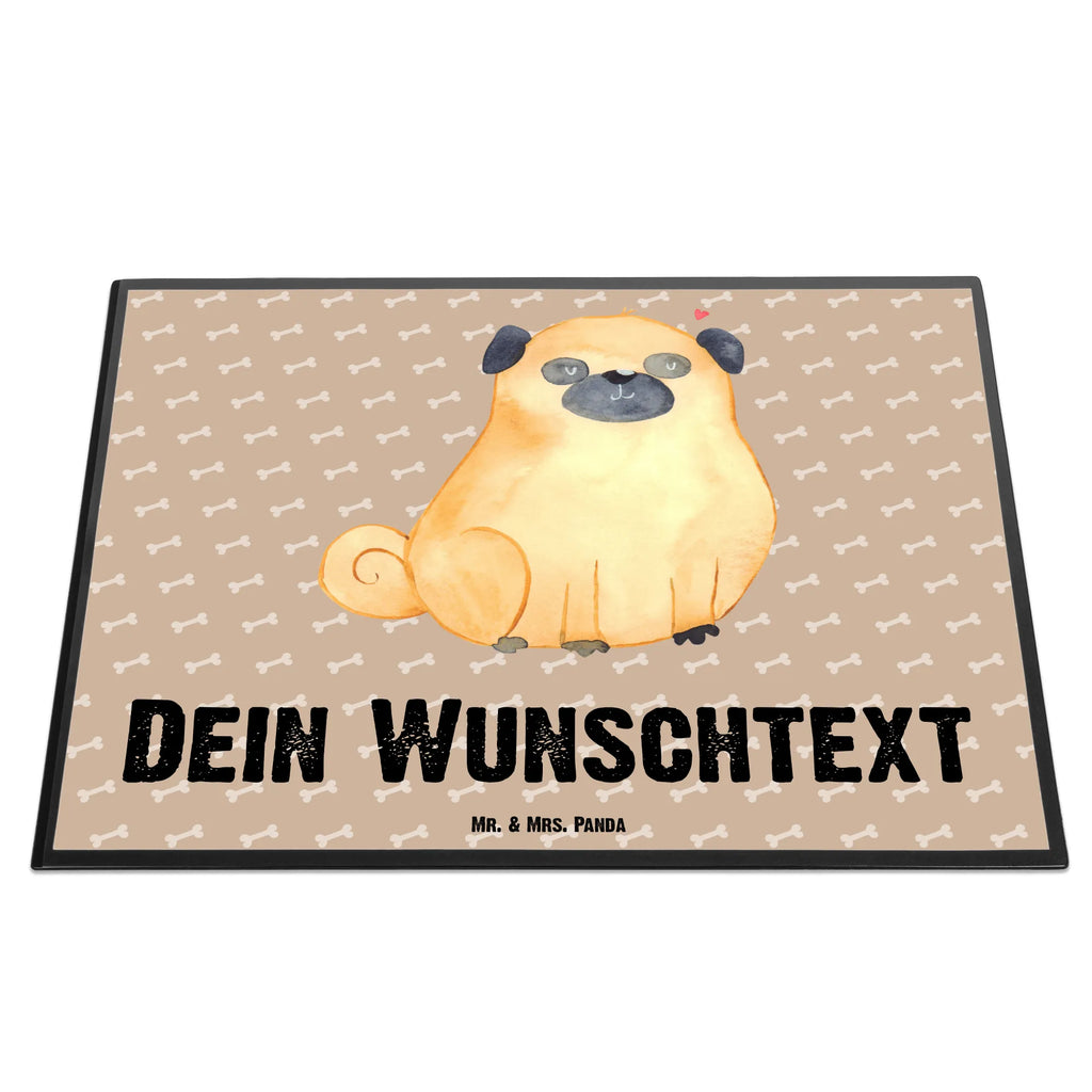 Personalised desk pad Pug dog, mutt, hound, woof, dog mama, dog breed, love dogs, love for dogs, dog decorative items, bag with dog print, funny gifts for dog owners, what do you give a dog lover, Christmas gifts for dogs, gifts for dogs, dog sayings, dog love, Pug, love