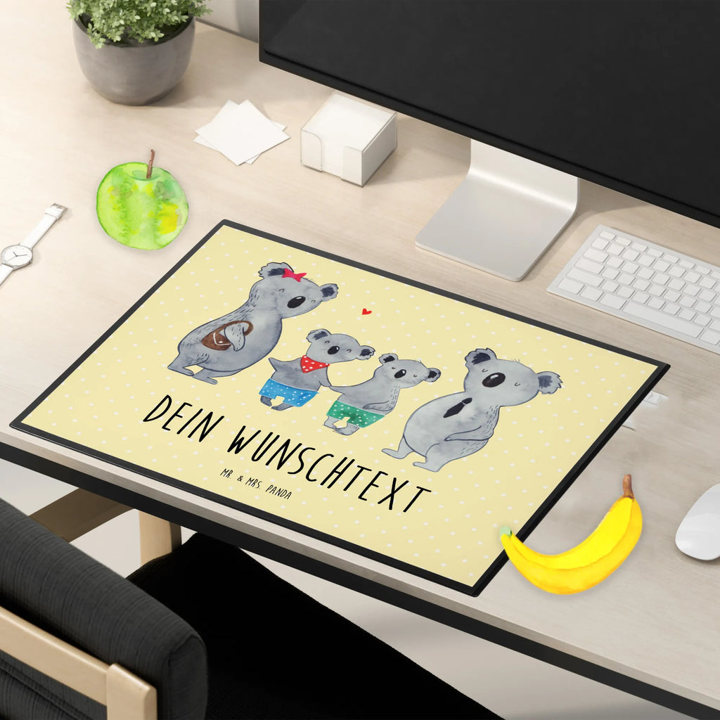 Personalised desk pad Koala family with two kids Personalisierte Schreibunterlage, Namensaufdruck, Namenspersonalisierung, Schreibtisch Matte, Schreibtischauflage mit Namen, Personalisierte Schreibtischauflage, Personalisierte Schreibtisch Unterlagen, Schreibunterlage mit Namen, Selbst Gestalten, Schreibtisch Unterlagen mit Namen, Muttertag, Vatertag, Mama, Papa, Oma, Opa, Familie, Schwester, Bruder, Familienzeit, Koala, Koalafamilie, Lieblingsfamilie, Familienleben, Koalabär, Beste Familie