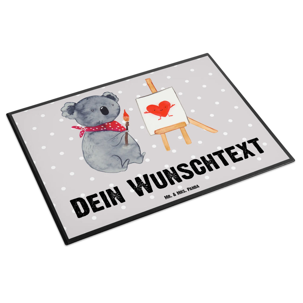 Personalisierte Schreibtischunterlage Koala Künstler Selbst Gestalten, Personalisierte Schreibtischauflage, Schreibtischauflage mit Namen, Namensaufdruck, Personalisierte Schreibtisch Unterlagen, Schreibunterlage mit Namen, Schreibtisch Unterlagen mit Namen, Schreibtisch Matte, Namenspersonalisierung, Personalisierte Schreibunterlage, Koala, Koalabär, Zeichnen, Gefühle, Liebensbeweis, Künstler, Liebe, Liebesgeschenk