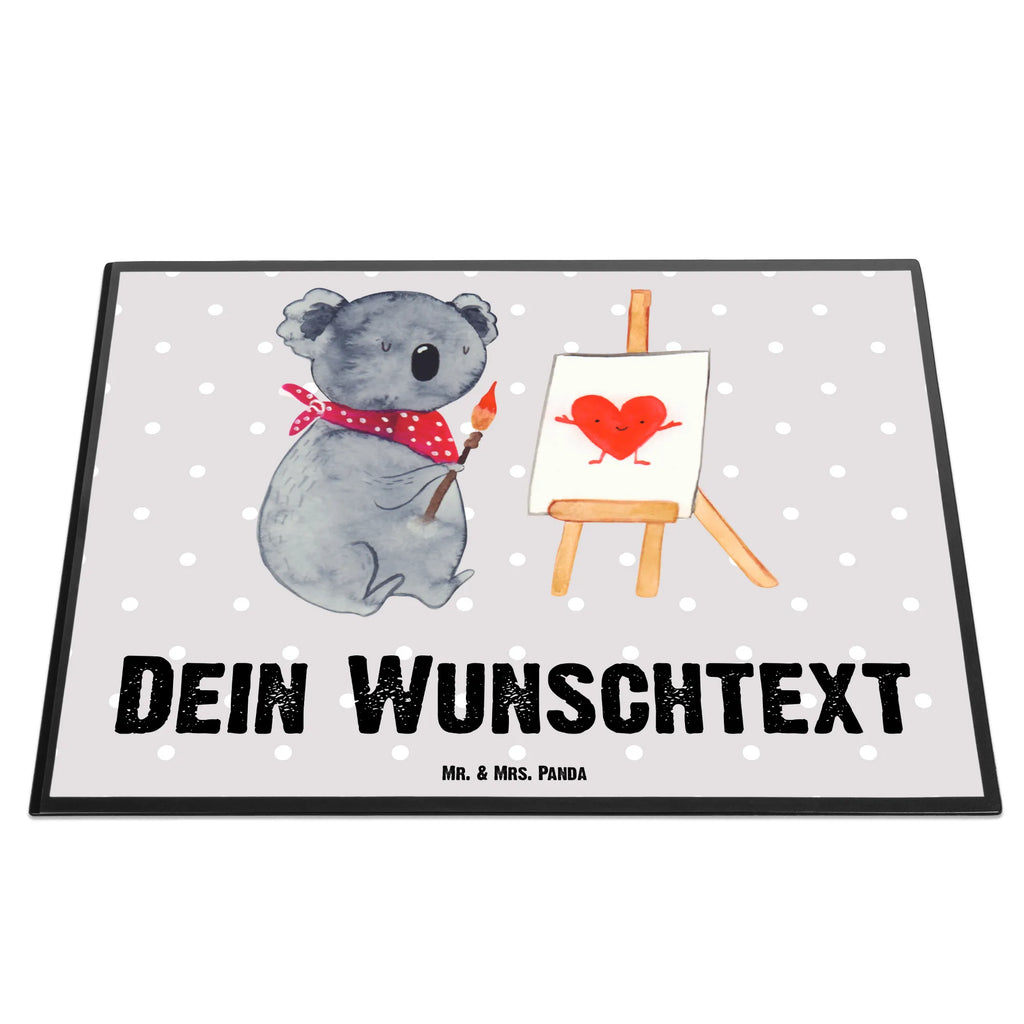 Personalisierte Schreibtischunterlage Koala Künstler Selbst Gestalten, Personalisierte Schreibtischauflage, Schreibtischauflage mit Namen, Namensaufdruck, Personalisierte Schreibtisch Unterlagen, Schreibunterlage mit Namen, Schreibtisch Unterlagen mit Namen, Schreibtisch Matte, Namenspersonalisierung, Personalisierte Schreibunterlage, Koala, Koalabär, Zeichnen, Gefühle, Liebensbeweis, Künstler, Liebe, Liebesgeschenk