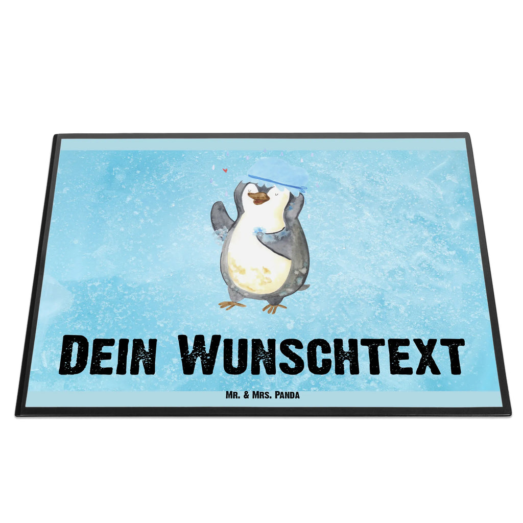 Personalizowana podkładka pod biurko Pingwin Prysznic Pinguin