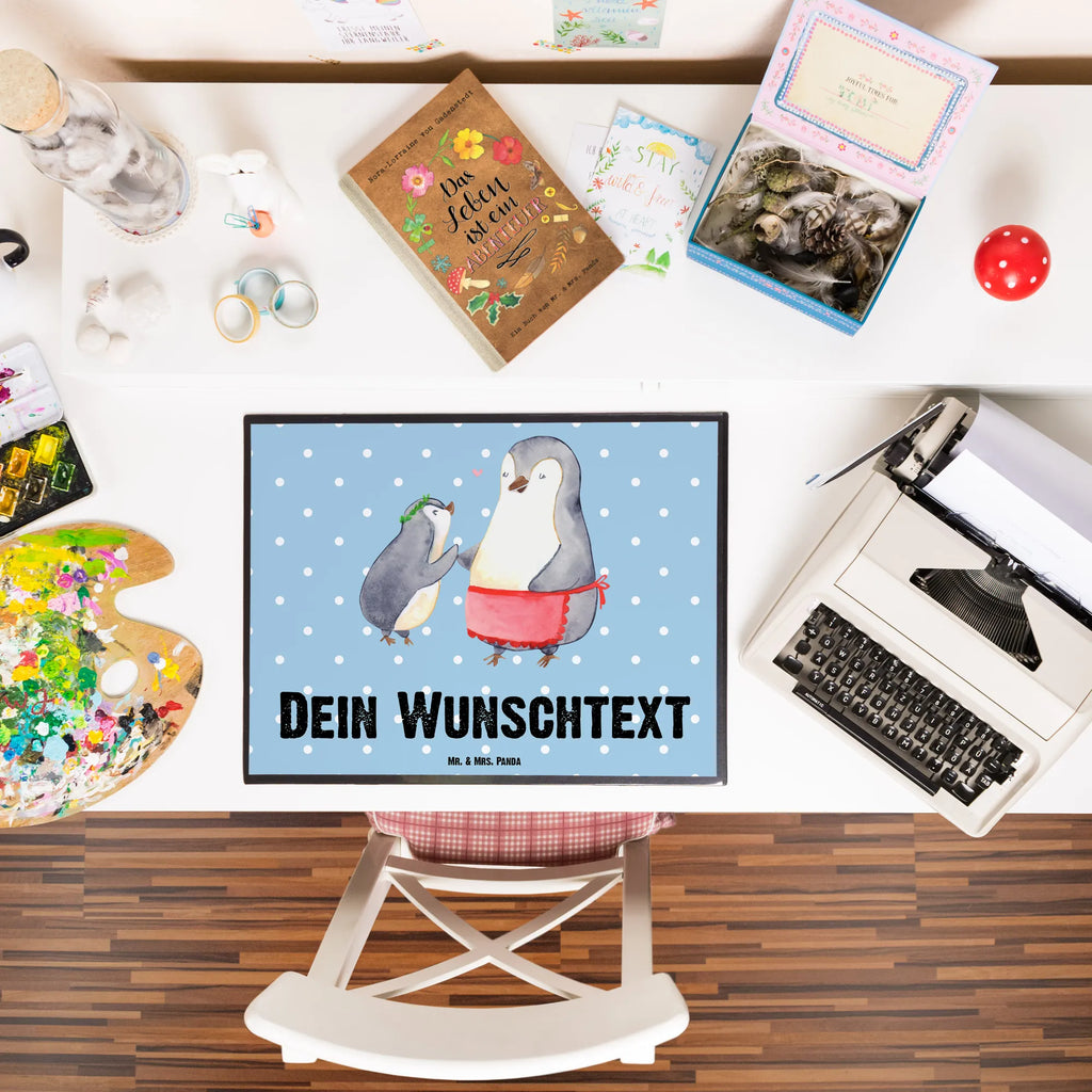 Personalisierte Schreibtischunterlage Pinguin mit Kind Schreibtisch Unterlagen mit Namen, Personalisierte Schreibtischauflage, Personalisierte Schreibunterlage, Selbst Gestalten, Namensaufdruck, Schreibtisch Matte, Namenspersonalisierung, Schreibtischauflage mit Namen, Personalisierte Schreibtisch Unterlagen, Schreibunterlage mit Namen, Muttertag, Vatertag, Mama, Papa, Oma, Opa, Familie, Schwester, Bruder, Geburststag, Mutter, Mutti, Mami, Geschenk