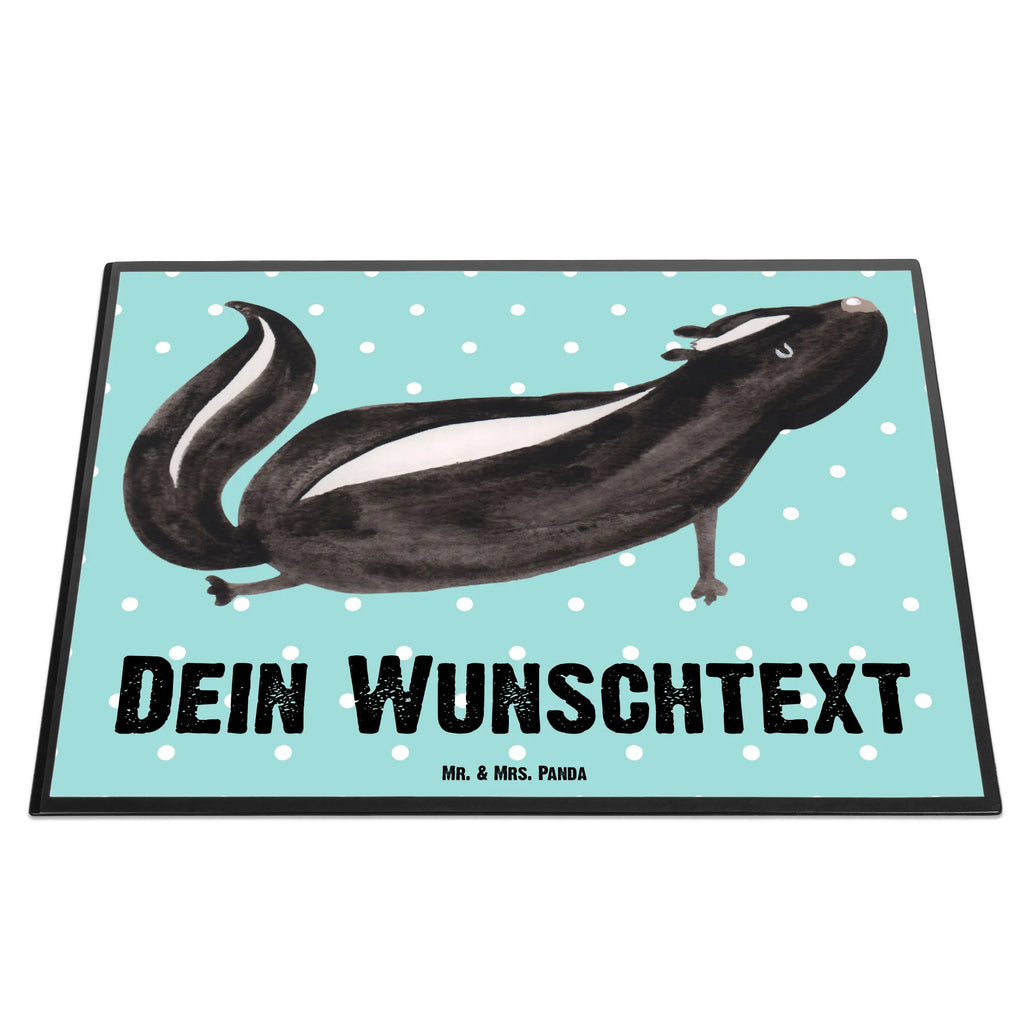 Personalizowana podkładka pod biurko skunks Joga Stinktier, Skunk