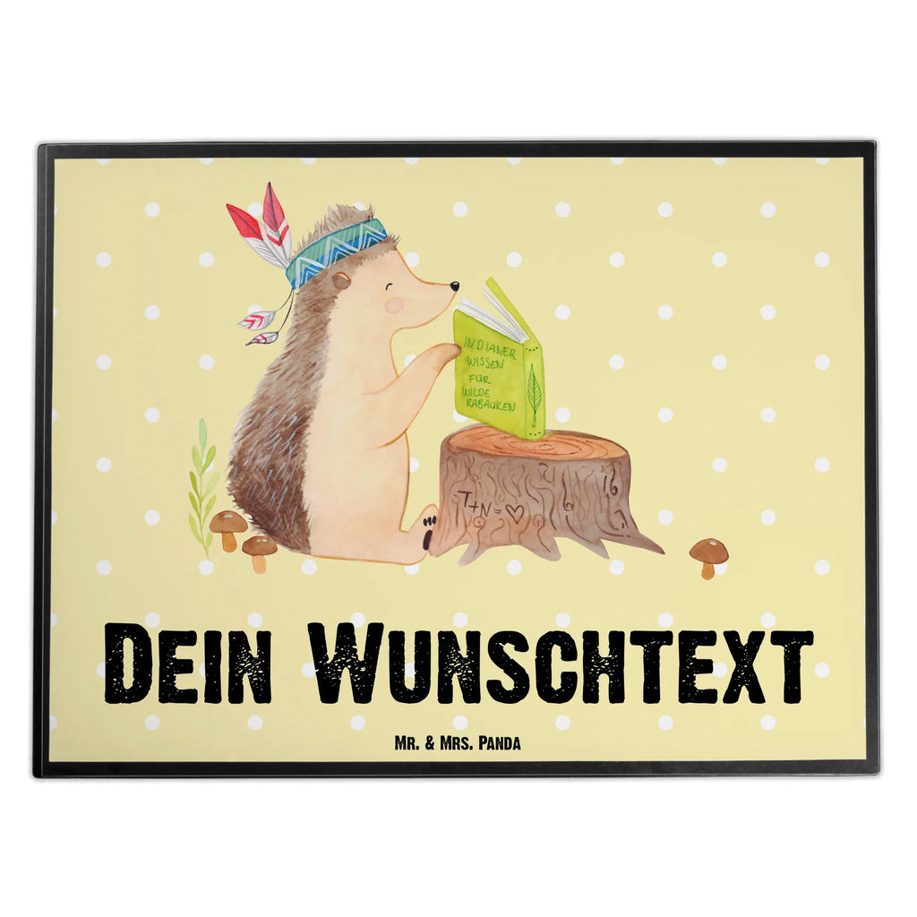 Personalisierte Schreibtischunterlage Igel Indianer Selbst gestalten, Namensaufdruck, Schreibtisch Unterlagen mit Namen, Namenspersonalisierung, Personalisierte Schreibunterlage, Personalisierte Schreibtischauflage, Schreibunterlage mit Namen, Personalisierte Schreibtisch Unterlagen, Schreibtischauflage mit Namen, Waldtiere, Tiere, Camping, Igel, Lagerfeuer, Indianer, Abenteuer