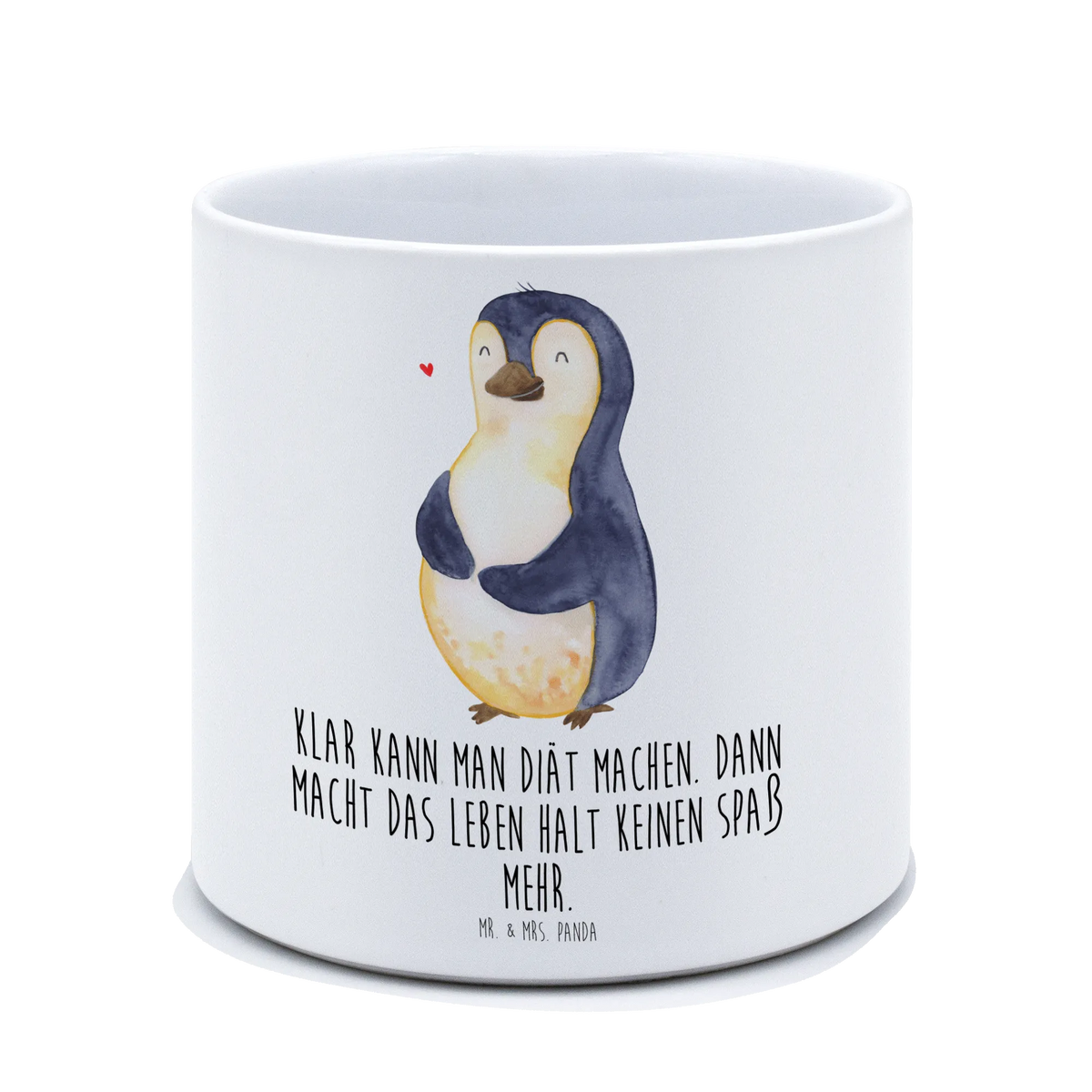 XL flower pot Penguin diet North Pole, Penguins, losing weight, self-respect, self-love, diet, body love, penguins, weight