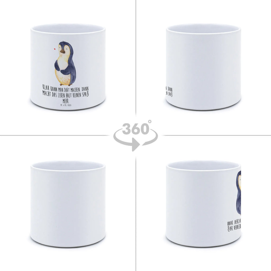 XL flower pot Penguin diet Penguin, North Pole, Winter, Penguins, motivation, self-love, losing weight, diet, self-respect, penguins, weight, penguin, body love