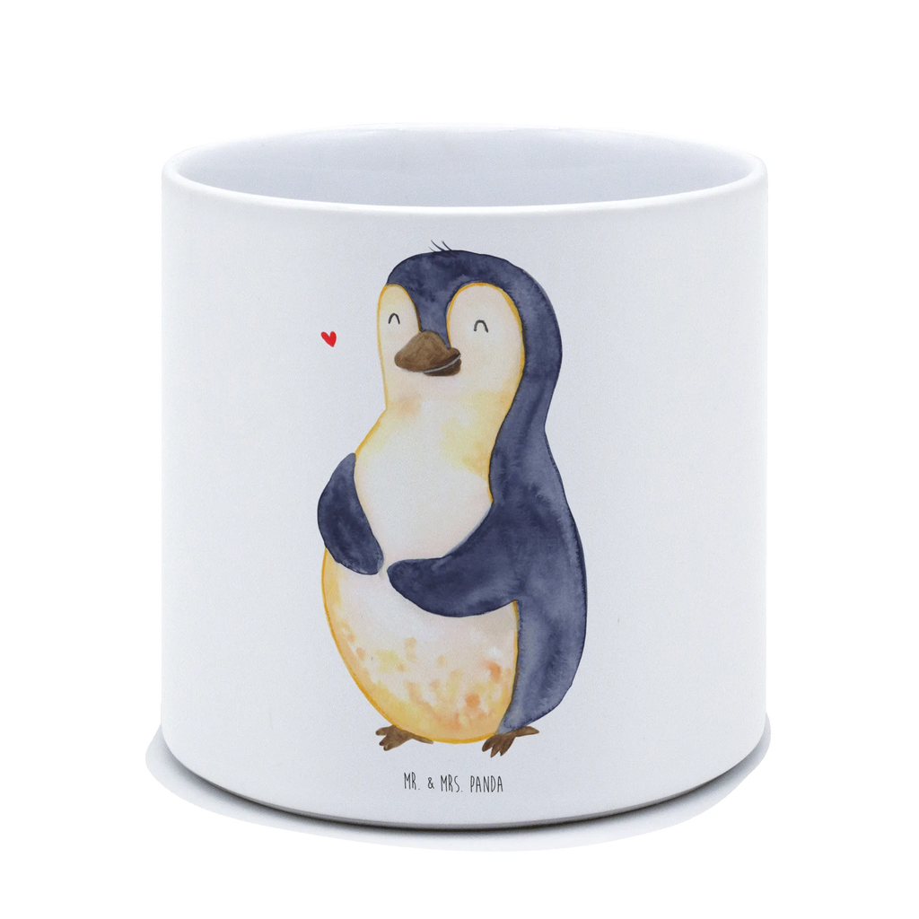 XL flower pot Penguin diet Penguin, North Pole, Winter, Penguins, motivation, self-love, losing weight, diet, self-respect, penguins, weight, penguin, body love