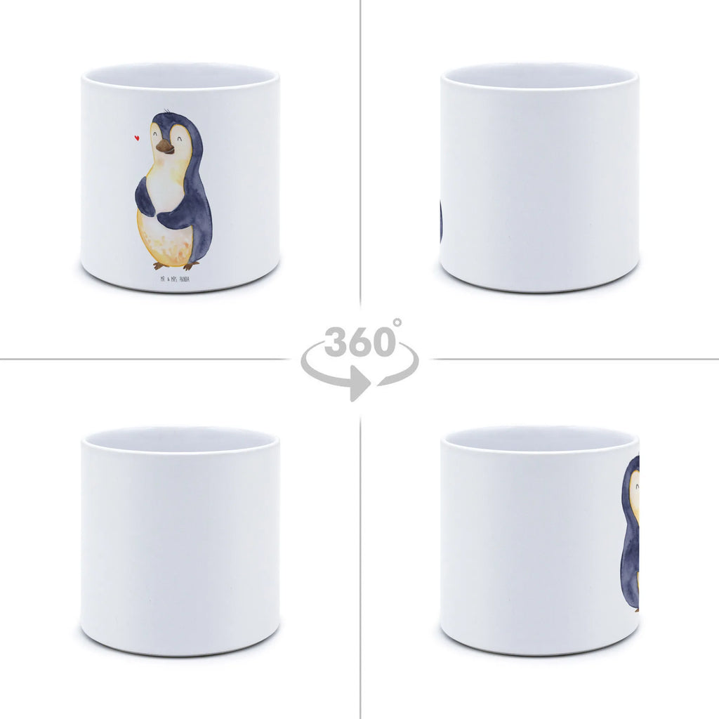 XL flower pot Penguin diet Penguin, North Pole, Winter, Penguins, motivation, self-love, losing weight, diet, self-respect, penguins, weight, penguin, body love