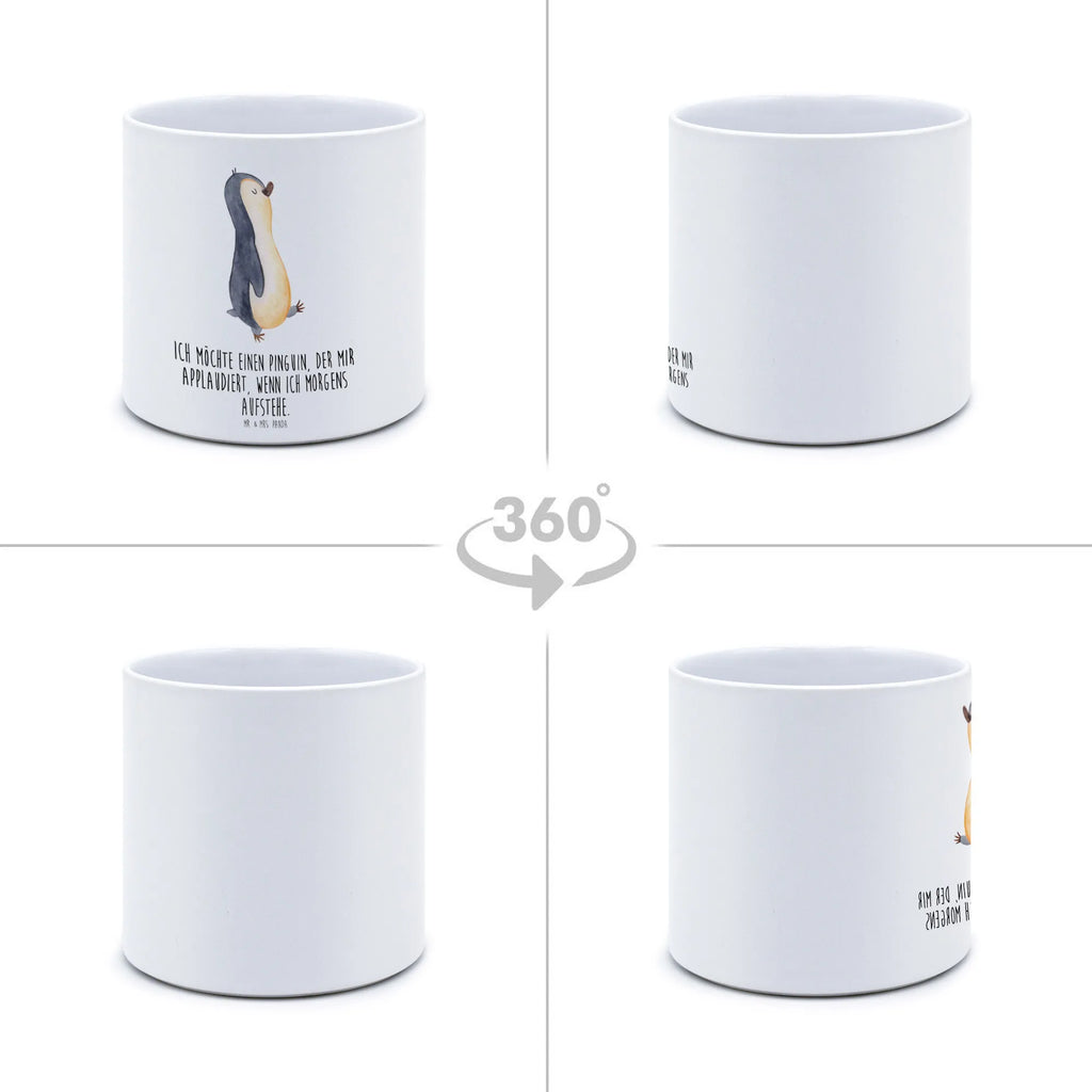 XL flower pot Penguin march Penguin, North Pole, Winter, Penguins, family, penguins, brother, early riser, late riser, sister, penguin