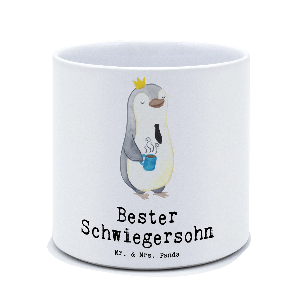 XL flower pot penguin Best son in law for, thank you, gift, giving, birthday, birthday present, gift idea, souvenir, make you happy, gift tip, wedding, son&#39;s wife, marriage, wife, by marriage, daughter, Son-in-law