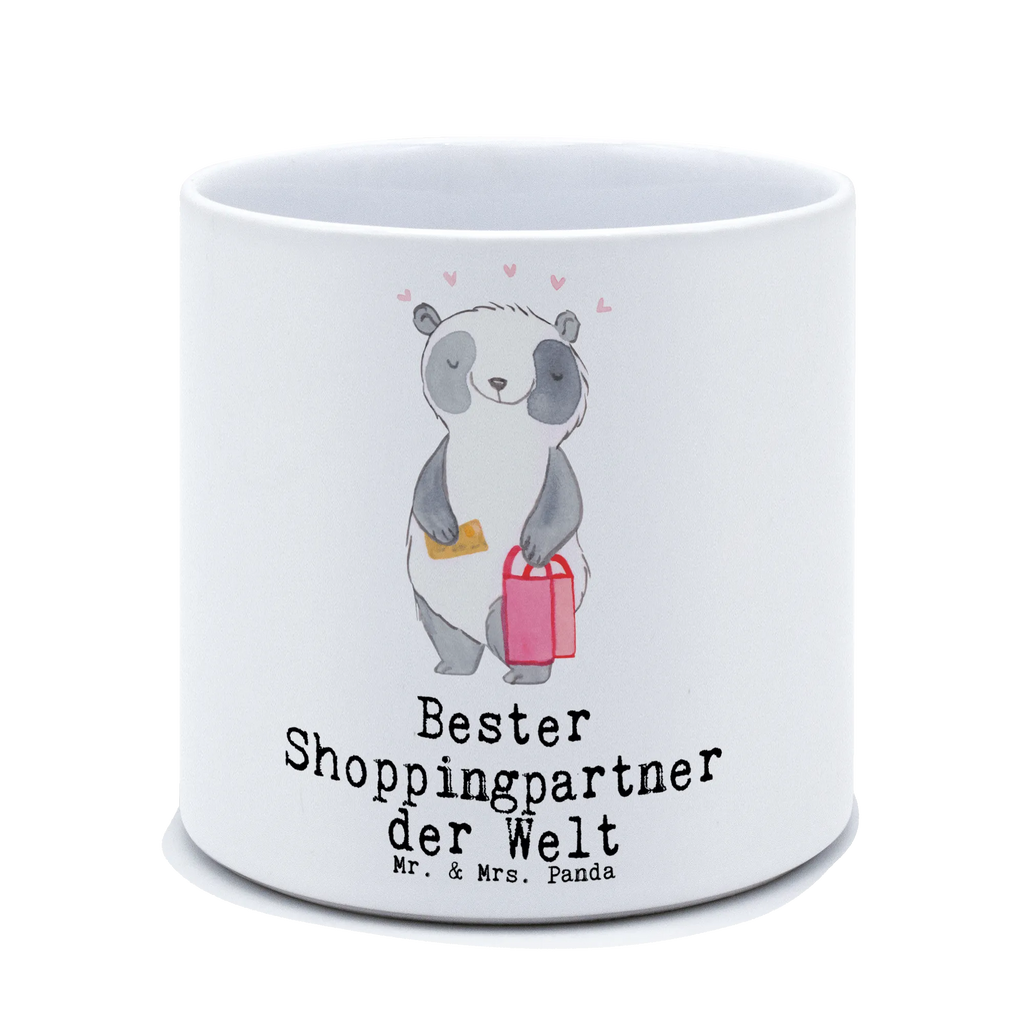XL donica Panda Najlepszy partner zakupowy na świecie dla, Dziękuję, Prezent, Wręczyć, Urodziny, Prezent urodzinowy, Pomysł na prezent, Podziękować, Upominek, Sprawić radość, Tip na prezent
