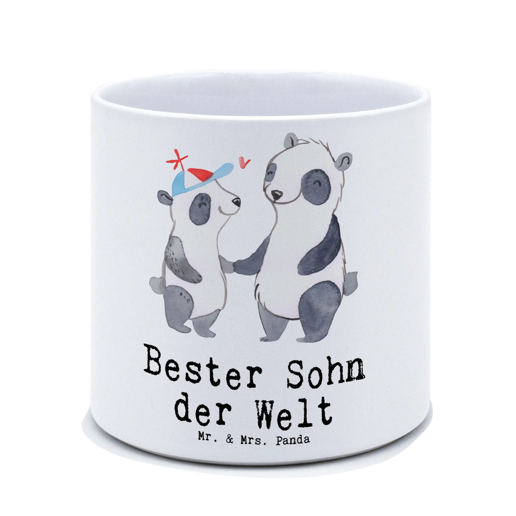 XL flower pot panda best son in the world for, thank you, gift, giving, birthday, birthday present, gift idea, souvenir, make you happy, gift tip, son, child, father, offspring, boy, reward, family, Son