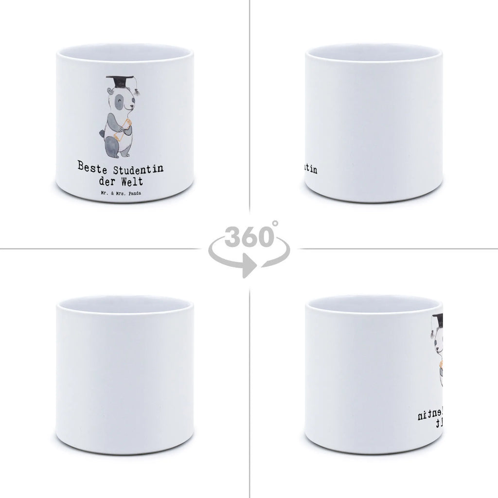 XL flower pot penguin Best student in the world for, thank you, gift, giving, birthday, birthday present, gift idea, souvenir, make you happy, gift tip, daughter, funny, alumni, model student, student, graduation, college, students, study, fun, university