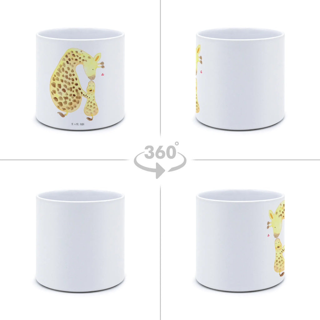 XL flower pot giraffe child Africa, mother, son, giraffe, mum, favourite person, daughter, child