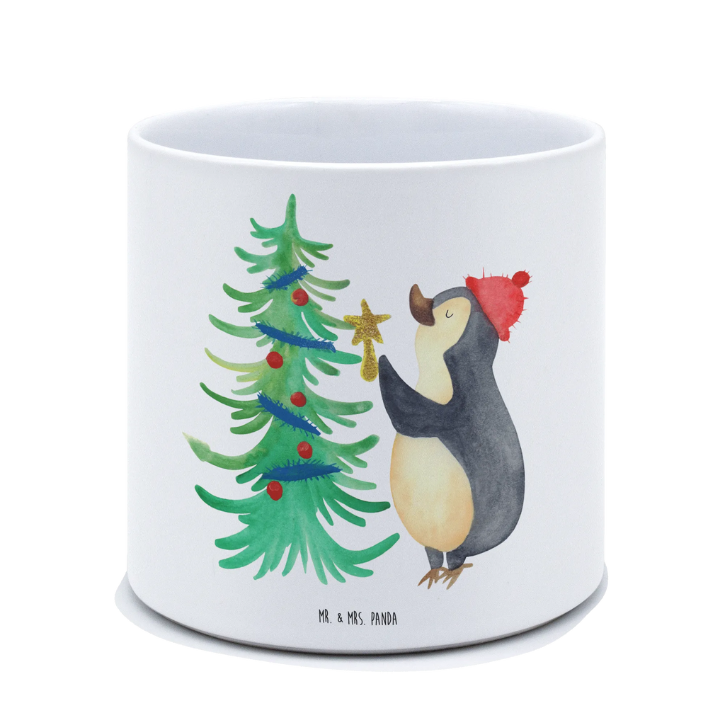 XL flower pot penguin Christmas tree Winter, Christmas, Christmas time, snow, Penguin